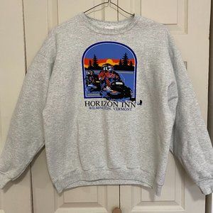 Oversized graphic sweatshirt